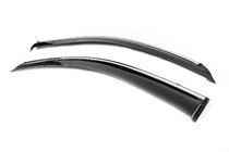 Mercedes Vito/V-class W447 2014- Window Deflectors with Chrome Trim Niken Luxury (2 pcs) photo 2