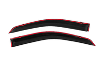 Mercedes Vito/V-class W447 2014- Window Deflectors with Chrome Trim Niken Luxury (2 pcs) photo 4