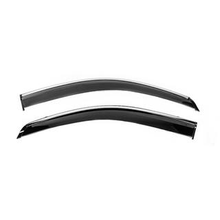 Window Deflectors with Chrome Trim Niken Luxury (2 pcs) photo 1