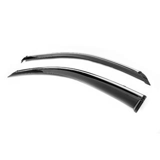Window Deflectors with Chrome Trim Niken Luxury (2 pcs) photo 2