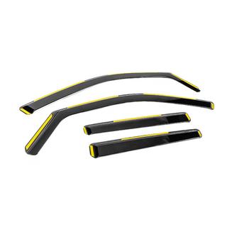 In-Channel Wind Deflectors Niken Luxury (4 pcs) photo 3