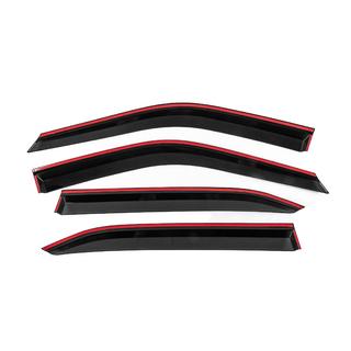 Window Deflectors with Chrome Trim Niken Luxury (4 pcs) Mitsubishi Eclipse Cross 2017- photo 4