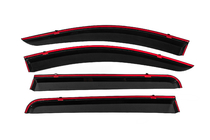 Mitsubishi L200 2015-2024 Window Deflectors with Chrome Trim Niken Luxury (4 pcs) photo 4