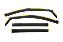 Mitsubishi L200 2015-2024 In-Channel Wind Deflectors Niken Luxury (4 pcs) photo 1