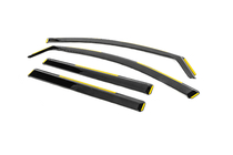 Mitsubishi L200 2015-2024 In-Channel Wind Deflectors Niken Luxury (4 pcs) photo 2