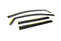 Mitsubishi L200 2015-2024 In-Channel Wind Deflectors Niken Luxury (4 pcs) photo 3