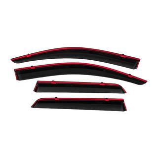 Window Deflectors with Chrome Trim Niken Luxury (4 pcs) photo 4