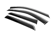 Nissan Pathfinder R53 2021- Window Deflectors with Chrome Trim Niken Luxury (4 pcs) photo 2