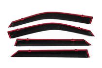 Peugeot 2008 2019- Window Deflectors with Chrome Trim Niken Luxury (4 pcs) photo 4