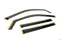 Peugeot 2008 2019- In-Channel Wind Deflectors Niken Luxury (4 pcs) photo 3