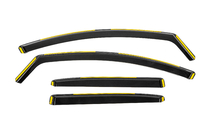 Renault Megane IV 2016-2025 In-Channel Wind Deflectors Niken Luxury (HB, 4 pcs) photo 1