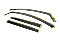 Renault Megane IV 2016-2025 In-Channel Wind Deflectors Niken Luxury (HB, 4 pcs) photo 2