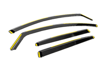 Renault Megane IV 2016-2025 In-Channel Wind Deflectors Niken Luxury (HB, 4 pcs) photo 3