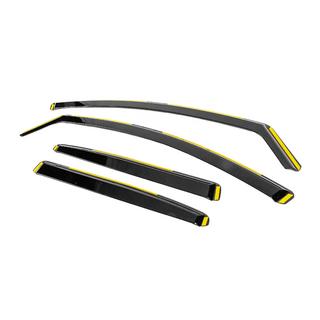 In-Channel Wind Deflectors Niken Luxury (HB, 4 pcs) Renault Megane IV 2016-2025 photo 2