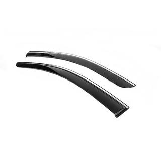 Window Deflectors with Chrome Trim Niken Luxury (2 pcs) photo 2