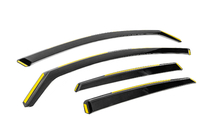 Audi A6 C7 2011-2017 In-channel window wind deflectors Niken Luxury (Sedan, 4 pcs) photo 3