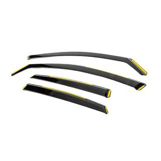 In-channel window wind deflectors Niken Luxury (Sedan, 4 pcs) photo 2