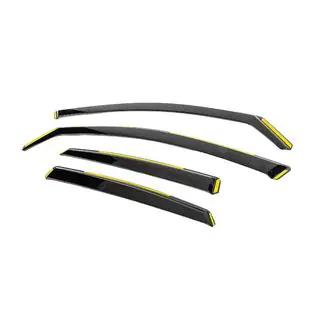 In-channel window wind deflectors Niken Luxury (Sedan, 4 pcs) photo 2