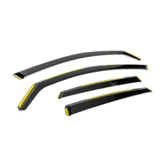 In-channel window wind deflectors Niken Luxury (Sedan, 4 pcs) photo 3