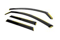 Audi A6 C7 2011-2017 In-channel window deflectors Niken Luxury (Avant, 4 pcs) photo 2
