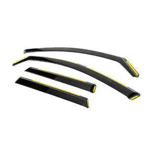 In-channel window deflectors Niken Luxury (Avant, 4 pcs) photo 2