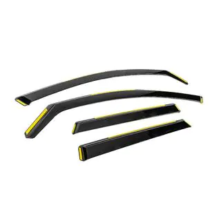 In-channel window deflectors Niken Luxury (Avant, 4 pcs) photo 3