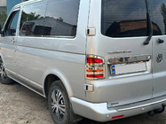 Volkswagen T5 Transporter 2003-2010 Chrome trim above license plate for swing doors (stainless steel) OmsaLine - Italian Stainless Steel photo 6