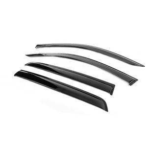 Window Deflectors with Chrome Trim Niken Luxury (4 pcs) photo 2