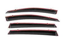 Toyota Rav 4 2013-2018 Window Deflectors with Chrome Trim Niken Luxury (4 pcs) photo 4
