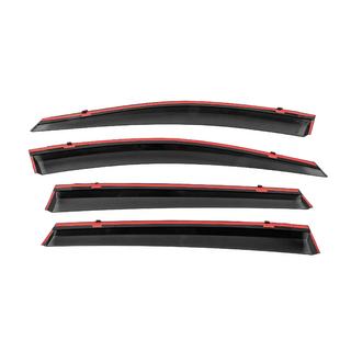 Window Deflectors with Chrome Trim Niken Luxury (4 pcs) photo 4