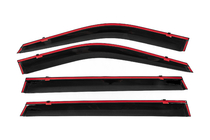 Toyota Highlander 2019- Window Deflectors with Chrome Trim Niken Luxury (4 pcs) photo 7