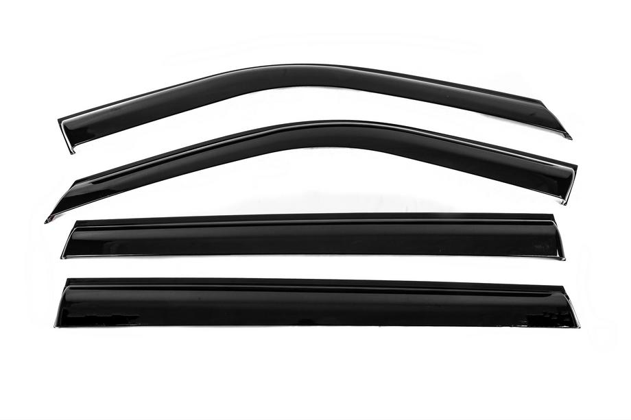 Toyota Highlander 2019- Window Deflectors Niken Luxury (4 pcs) Image