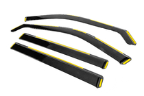 Toyota Highlander 2019- In-Channel Wind Deflectors Niken Luxury (4 pcs) photo 2