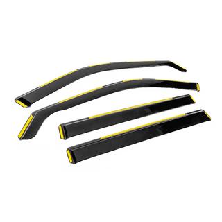 In-Channel Wind Deflectors Niken Luxury (4 pcs) photo 3