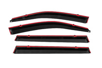 Toyota Highlander 2013-2019 Window Deflectors with Chrome Trim Niken Luxury (4 pcs) photo 4