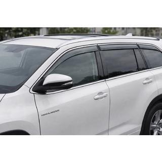 Window Deflectors with Chrome Trim Niken Luxury (6 pcs) photo 1