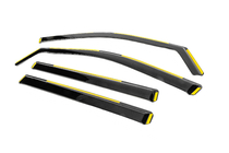 Toyota Highlander 2013-2019 In-Channel Wind Deflectors Niken Luxury (4 pcs) photo 2