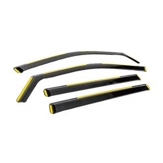 In-Channel Wind Deflectors Niken Luxury (4 pcs) photo 3