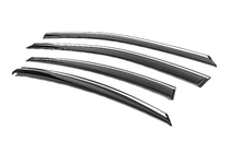 Toyota Camry 2024- Window Deflectors with Chrome Trim Niken Luxury (4 pcs) photo 2