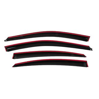 Window Deflectors with Chrome Trim Niken Luxury (4 pcs) photo 4