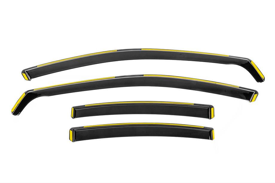 Toyota Camry 2024- In-Channel Wind Deflectors Niken Luxury (4 pcs) Image