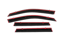 Toyota Corolla Cross 2020- Window Deflectors with Chrome Trim Niken Luxury (4 pcs) photo 4