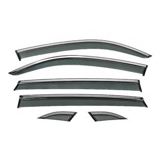 Niken Luxury Window Deflectors with Chrome Trim (for Terramont X, 6 pcs) photo 1
