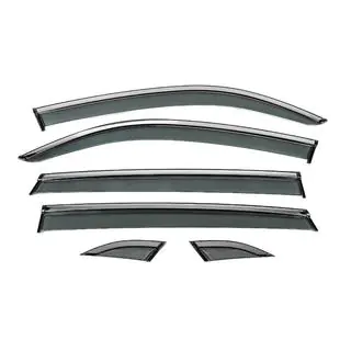 Niken Luxury Window Deflectors with Chrome Trim (for Terramont X, 6 pcs)