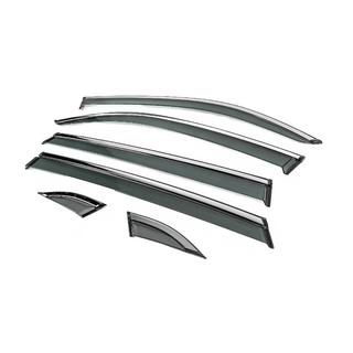 Niken Luxury Window Deflectors with Chrome Trim (for Terramont X, 6 pcs) photo 2