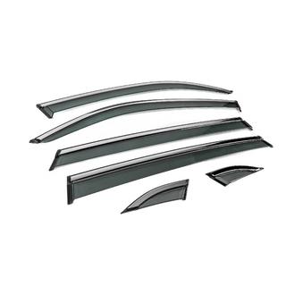 Niken Luxury Window Deflectors with Chrome Trim (for Terramont X, 6 pcs) photo 3
