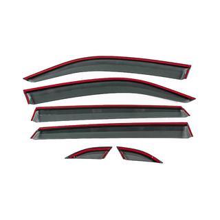 Niken Luxury Window Deflectors with Chrome Trim (for Terramont X, 6 pcs) photo 4