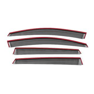 Window Deflectors with Chrome Trim Niken Luxury (4 pcs) photo 4