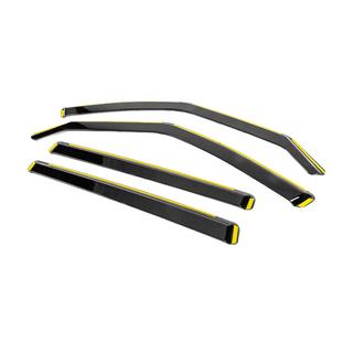 In-Channel Wind Deflectors Niken Luxury (4 pcs) Opel Zafira C Tourer 2011-2019 photo 2
