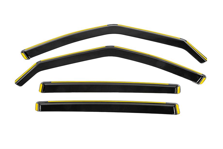 Opel Zafira C Tourer 2011-2019 In-Channel Wind Deflectors Niken Luxury (4 pcs) Image
